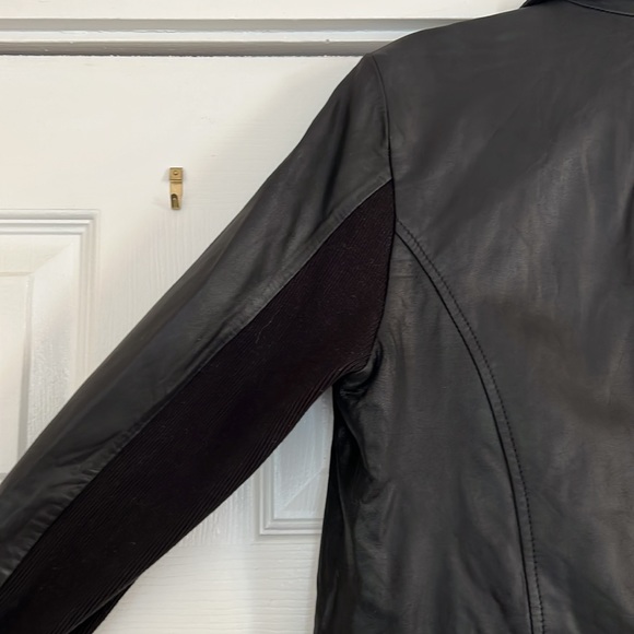 ASOS // YAS Leather Jacket - Picture 9 of 14